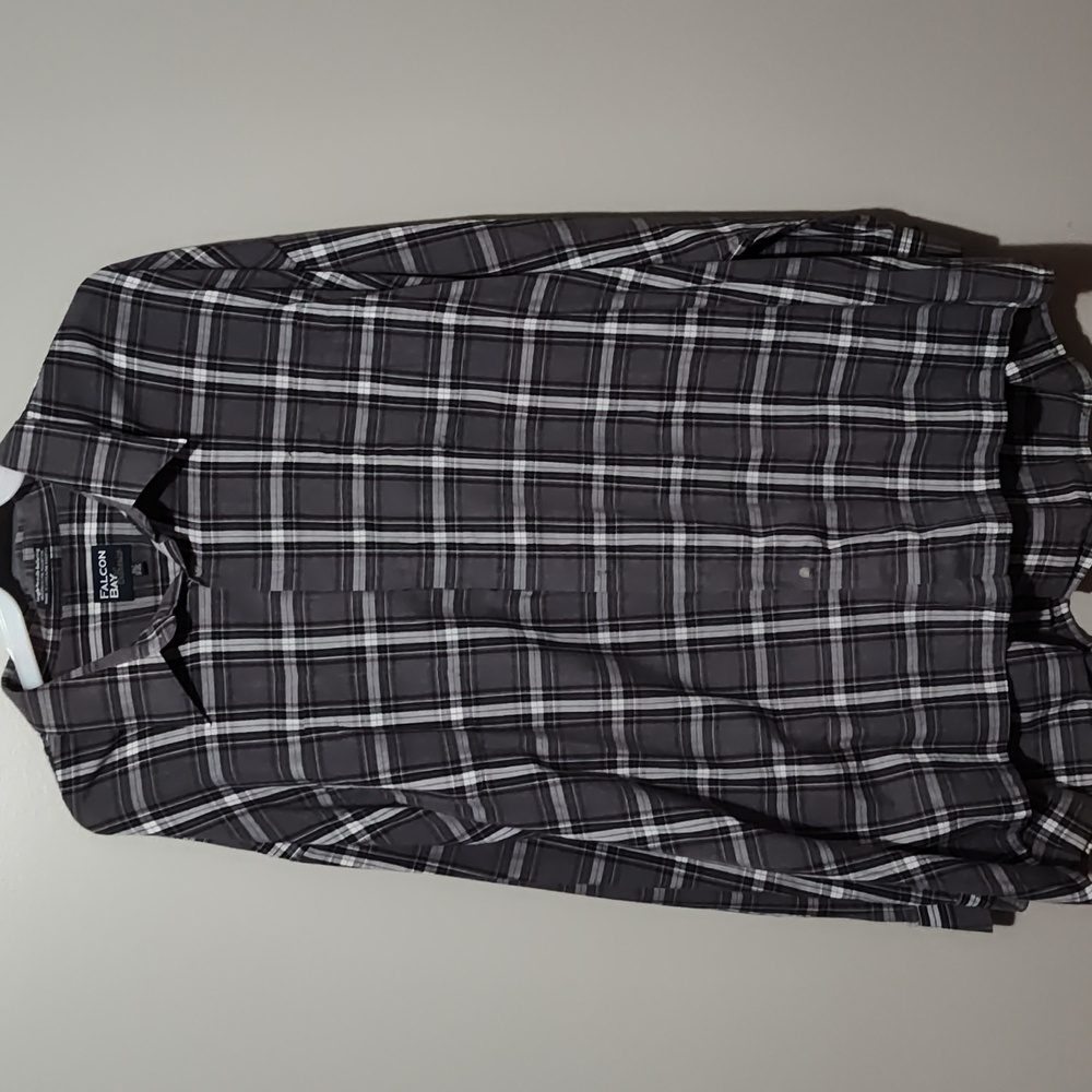 Falcon Bay sportswear long sleeve dress shirt 5xlt